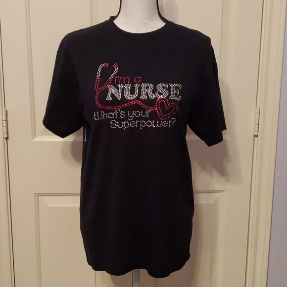 Gildan Women's I'm A Nurse Tee Shirt Top M - Picture 2 of 8